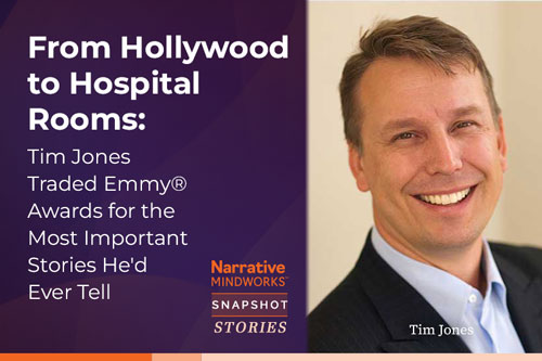 From Hollywood to Hospital Rooms: Tim Jones Traded Emmy Awards for the Most Important Stories He'd Ever Tell