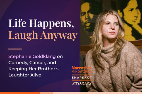 Life Happens, Laugh Anyway: Stephanie Goldklang on Comedy, Grief, and Keeping Her Brother’s Laughter Alive